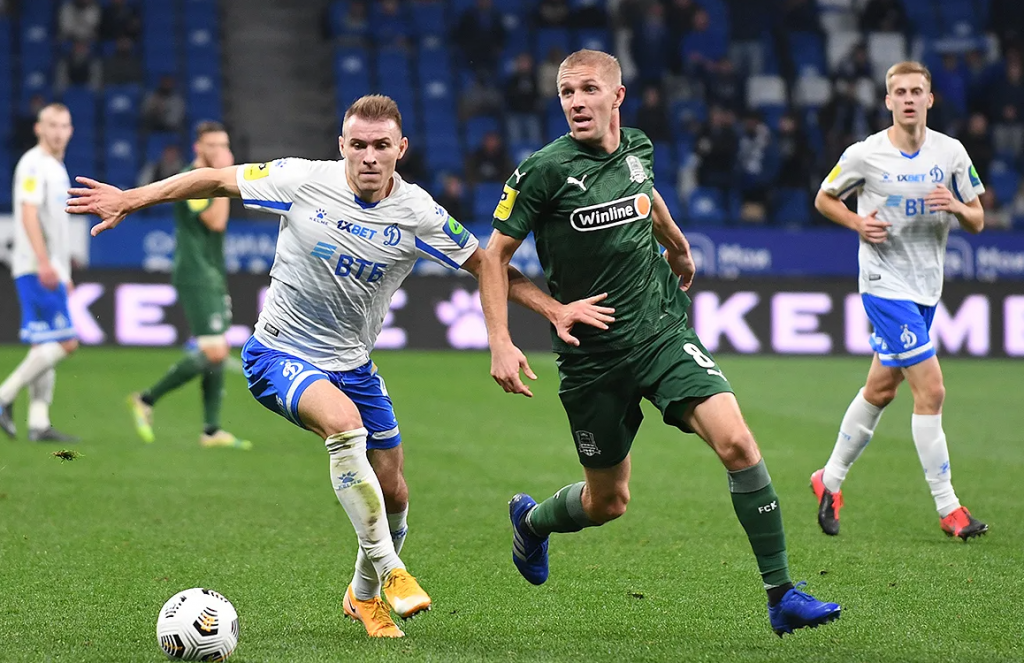 Матч 5 тура РПЛ Динамо - Краснодар